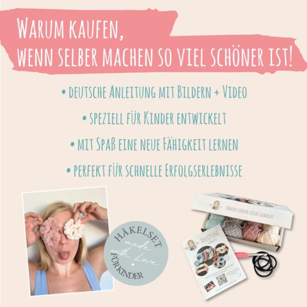 Häkelset für Kinder - Scrunchies - Image 4