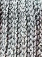 Strickmuster gehäkelt