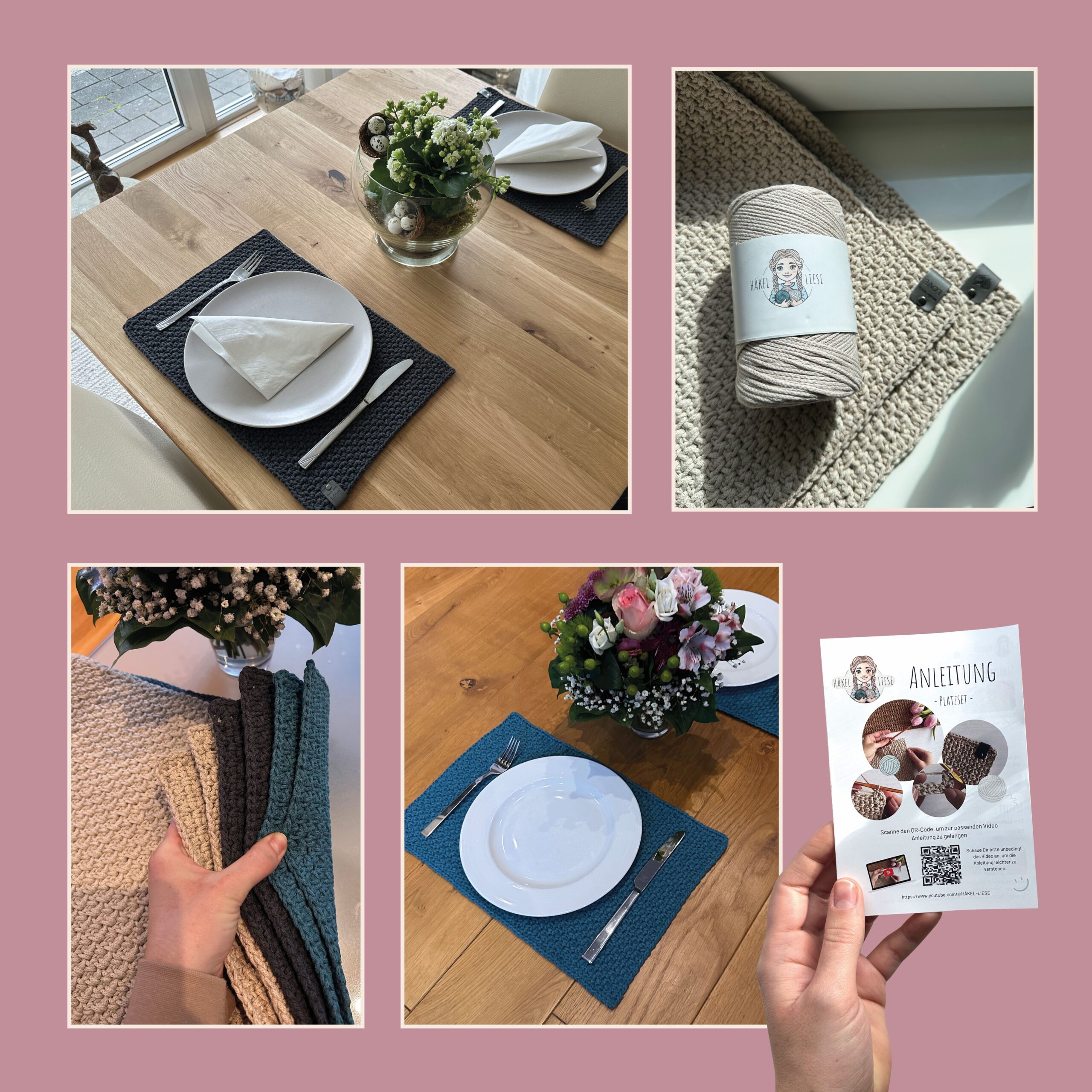 Häkelset für Anfänger - Platzsets - Image 4